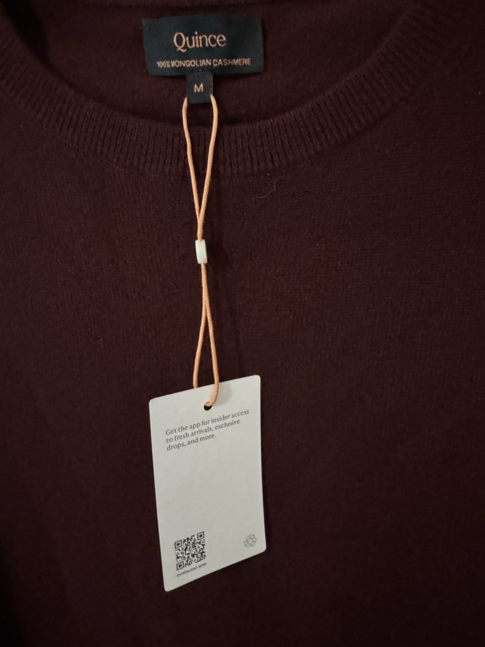 QUINCE Mongolian Cashmere Sweater NWT - Picture 5 of 8